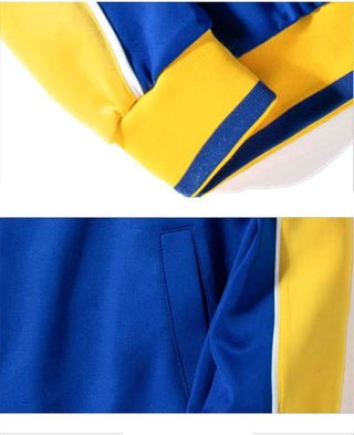 Zweiteiliges Trainingsanzug Set Für Herren | Farbblock