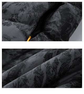 Herren Tarnmuster Ski Jacke | mit Kapuze