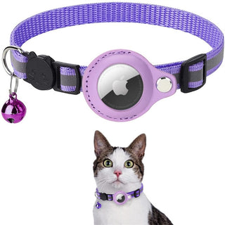 Reflektierendes GPS halsband Für Katzen Mit Schnellverschluss