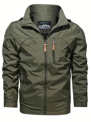 Herren-Softshelljacke mit Reißverschluss | Lange Ärmel