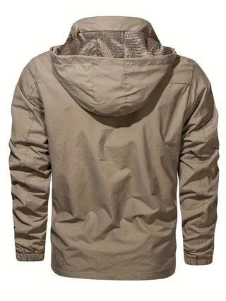 Herren-Softshelljacke mit Reißverschluss | Lange Ärmel