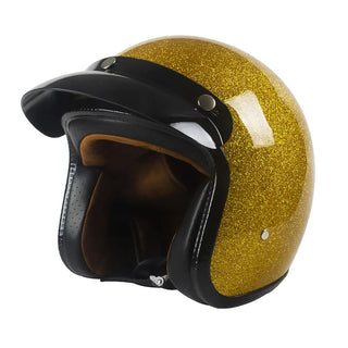 Moderner Jet Motorradhelm Für Herren