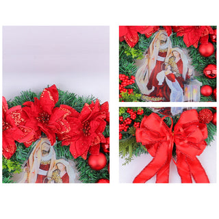 Festlicher Weihnachtskranz