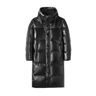 Herren Lange Puffer Daunen Jacke | Mantel