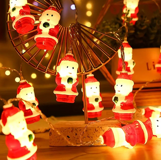 Weihnachtsmann Weihnachtsbeleuchtung