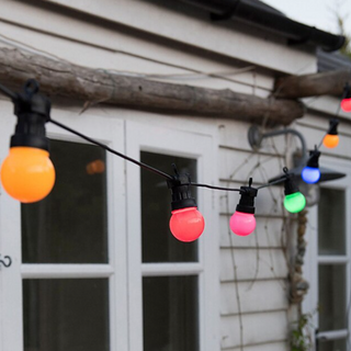 Weihnachtliche LED-Lichterkette