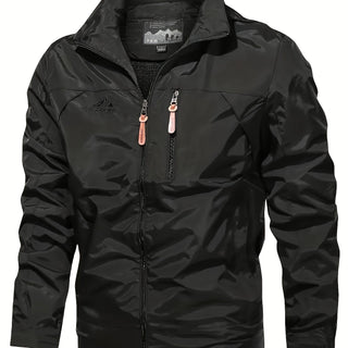 Herren-Softshelljacke mit Reißverschluss | Lange Ärmel