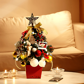 Mini-Tisch Weihnachtsbaum