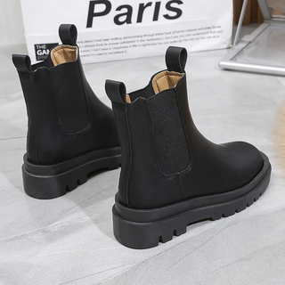 Chunky Chelsea Winter Stiefeletten für Damen | Schlupf