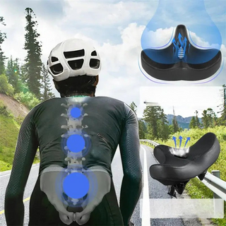 Stoßdämpfender Fahrradsattel