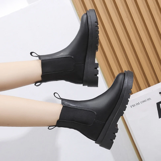 Chunky Chelsea Winter Stiefeletten für Damen | Schlupf