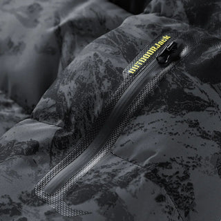 Herren Tarnmuster Ski Jacke | mit Kapuze