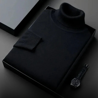 Klassischer Herren-Rollkragenpullover | Lässig