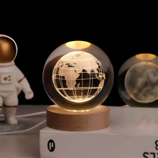 3D Zauberhaftes Kugel-Nachtlicht