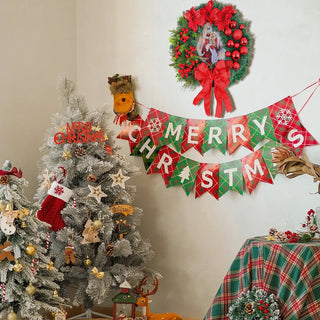 Festlicher Weihnachtskranz