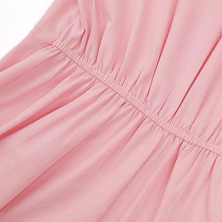 Damen-Hochzeitsgastkleid mit Fliege | Ärmellos