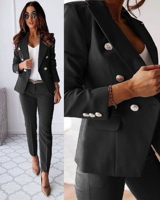 Stylische Damen-Büro Anzug | Blazer und Hose