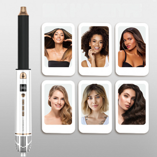 Haartrockner und Styler mit Abnehmbaren Aufsätzen