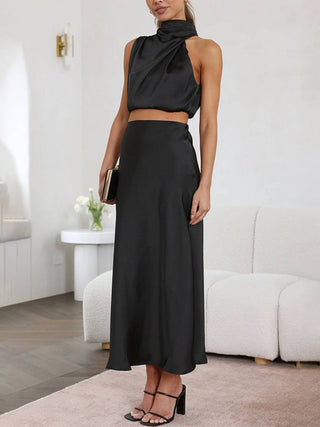 Damen-Set mit Neckholder für Hochzeitsgäste | 2-teilig