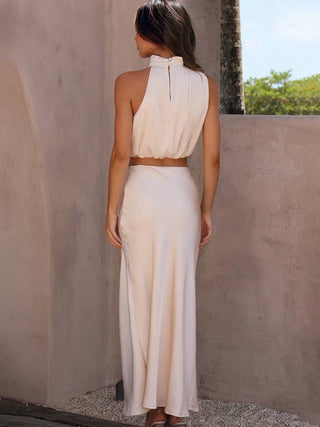 Damen-Set mit Neckholder für Hochzeitsgäste | 2-teilig