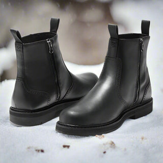 Herren Schulpf Chelsea Winter Stiefel | Rutschfest
