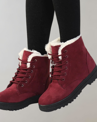 Damen Warme Schnürstiefel | Winter