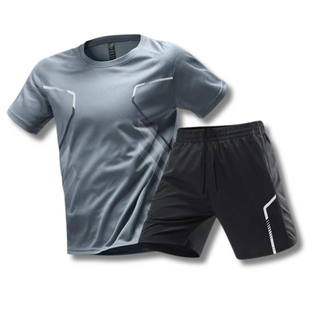 Lässiges Herren-Sportset | T-Shirt und Kurze Hosen