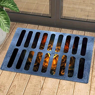 Fußmatte im Halloween-Design