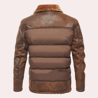 Herren SoftShell Steppjacke | Winter