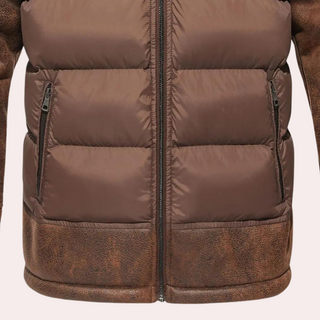 Herren SoftShell Steppjacke | Winter