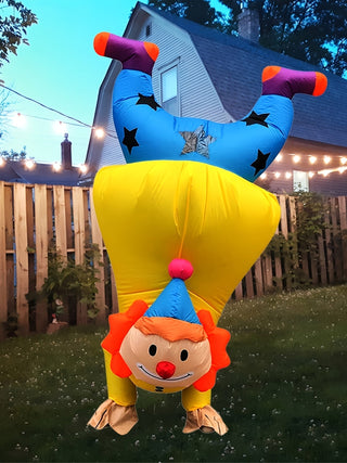 Aufblasbares Clown-Halloween Kostüm