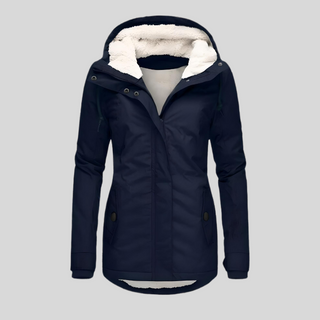 Damen-Winterjacke mit Kapuze | Warme