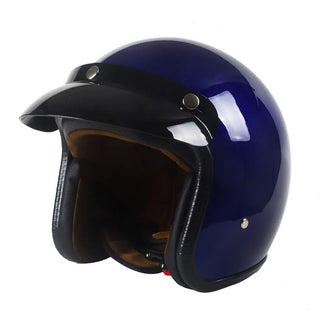 Moderner Jet Motorradhelm Für Herren