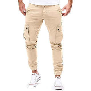 Moderne Herren-Cargohose | Zulaufendes Bein
