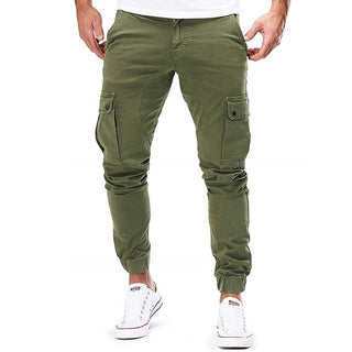 Moderne Herren-Cargohose | Zulaufendes Bein