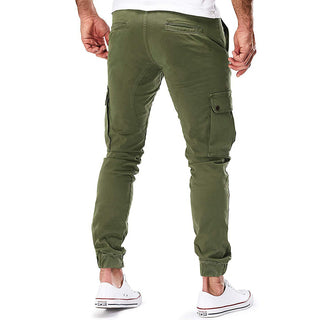 Moderne Herren-Cargohose | Zulaufendes Bein