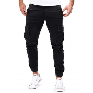 Moderne Herren-Cargohose | Zulaufendes Bein