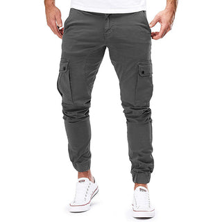 Moderne Herren-Cargohose | Zulaufendes Bein