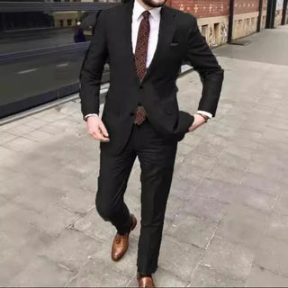 Klassiker Formeller Herren Hochzeitsgast anzug | 2-Teilig