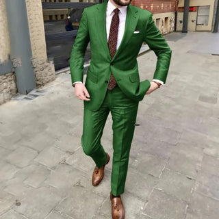 Klassiker Formeller Herren Hochzeitsgast anzug | 2-Teilig