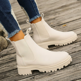 Chelsea-Winterstiefel für Damen | Zum Hineinschlüpfen