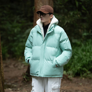 Stylische Damen-Steppjacke mit Kapuze | Warme