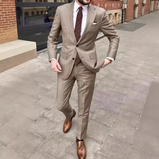 Klassiker Formeller Herren Hochzeitsgast anzug | 2-Teilig