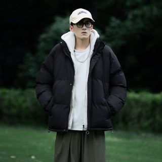 Stylische Damen-Steppjacke mit Kapuze | Warme