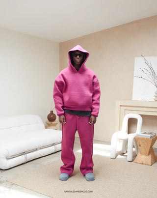 Herren Übergroß Zweiteiliger Jogginganzug | Sportlich