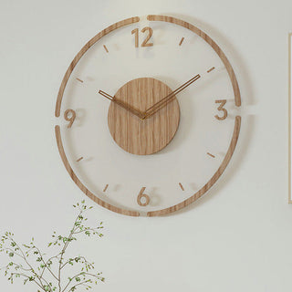 Nordische Minimalistische Wanduhr