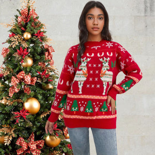 Festlicher Weihnachtspullover für Damen | Winter