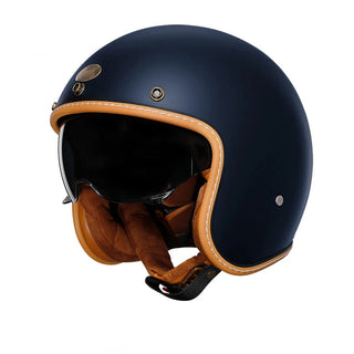 Offener Motorradhelm im Retro-Stil