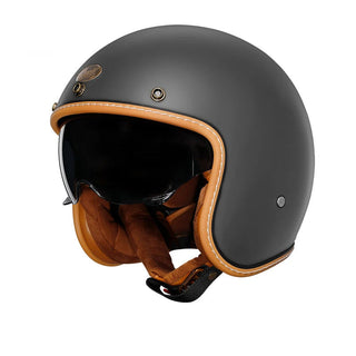 Offener Motorradhelm im Retro-Stil