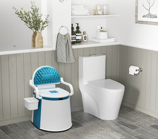 Praktische Tragbare Toilette Für Erwachsene Für Drinnen Und Draußen